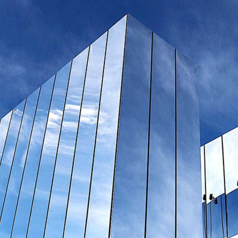 Sky and skyscraper