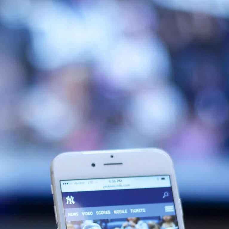 TV and iPhone