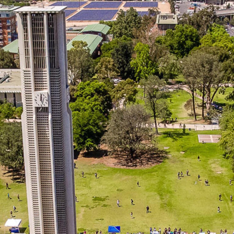 UCR campus aerial view