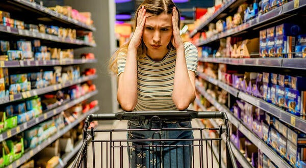 Stressed Shopper Banner