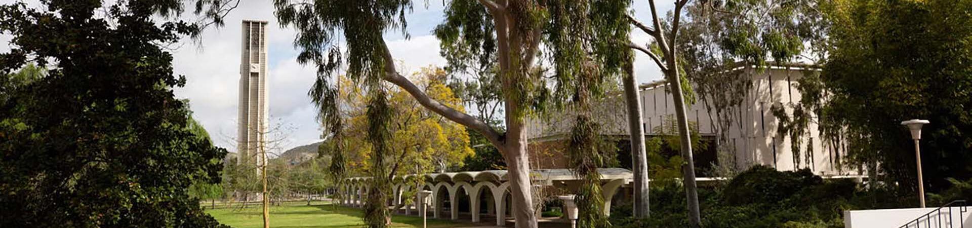 Bell Tower on UCR Campus