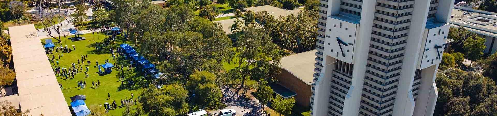2025 Senior Sendoff Aerial View