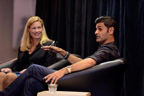 Paran Johar speaking at UCR School of Business