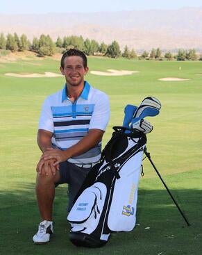 Anthony Bonales was a member of the UCR golf team