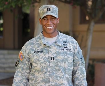 Major Maurice Kenner during his time at UCR AGSM in 2016