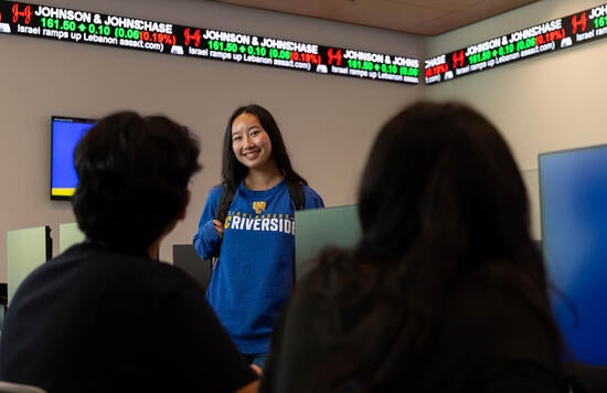 Student in Computer Lab