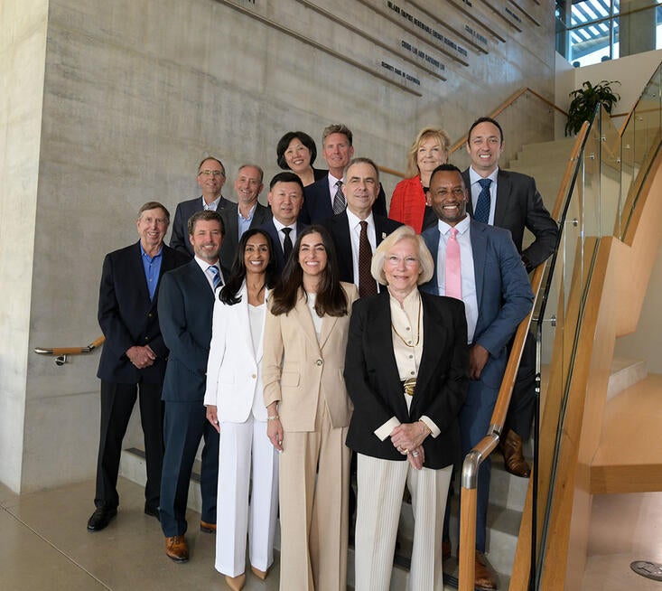 The past and present Executive Fellows.