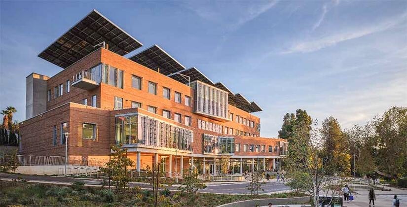 New Business Building front view